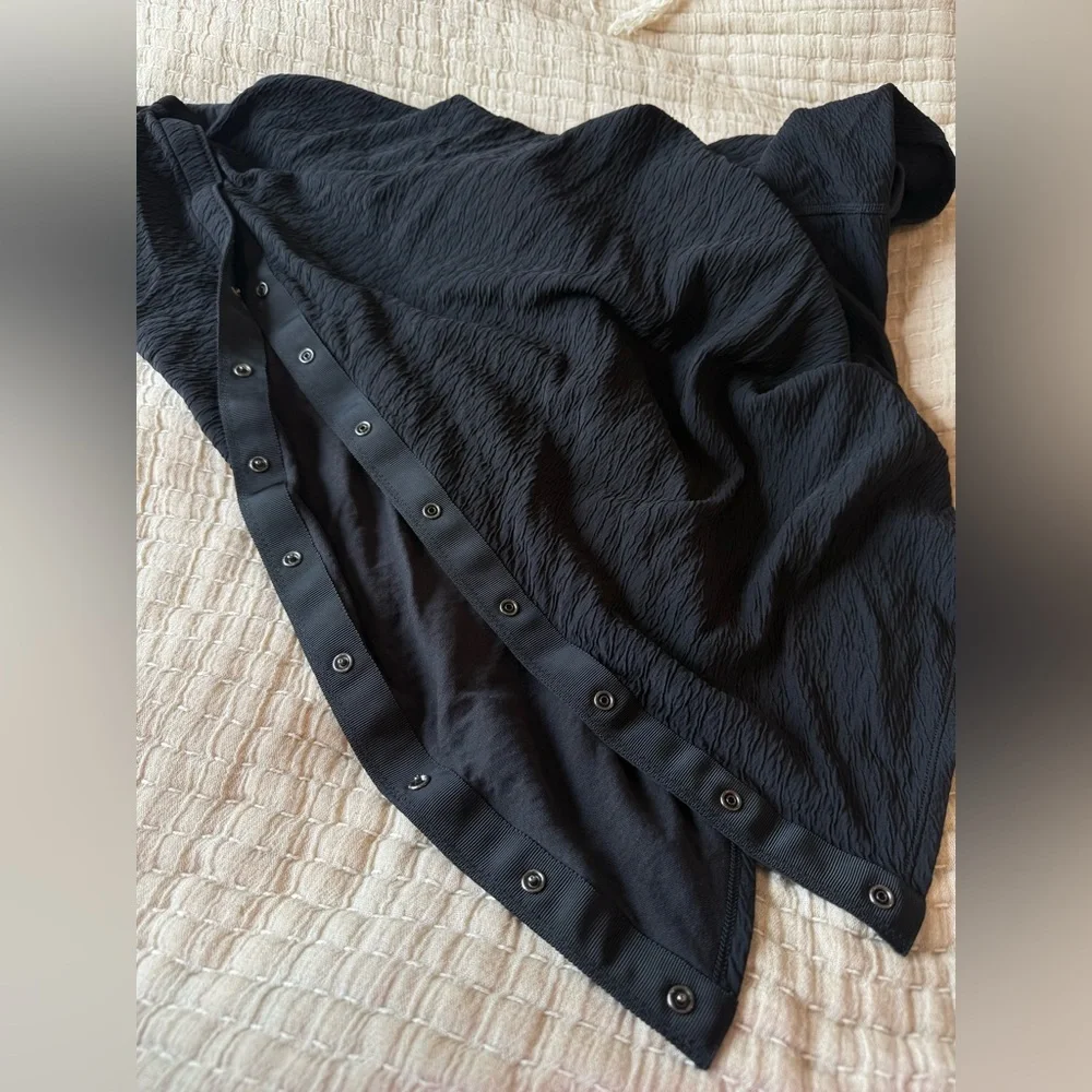 RARE Lululemon Vinyasa Scarf *Crinkle Black One Size - Picture 13 of 13